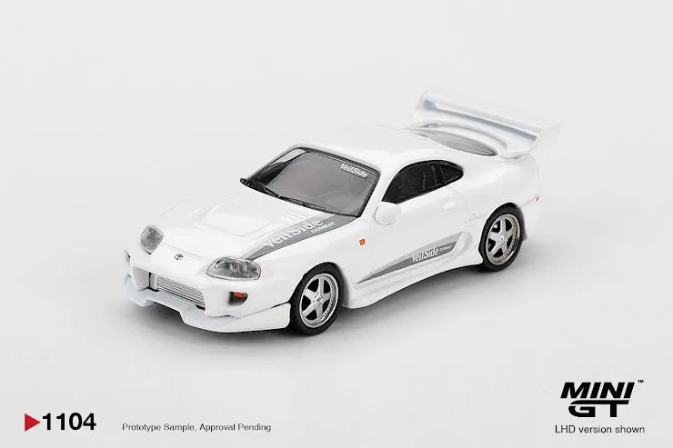 Mini GT 1:64 #1104 Toyota Supra VeilSide Combat V-II Combat White (Blister Pack)