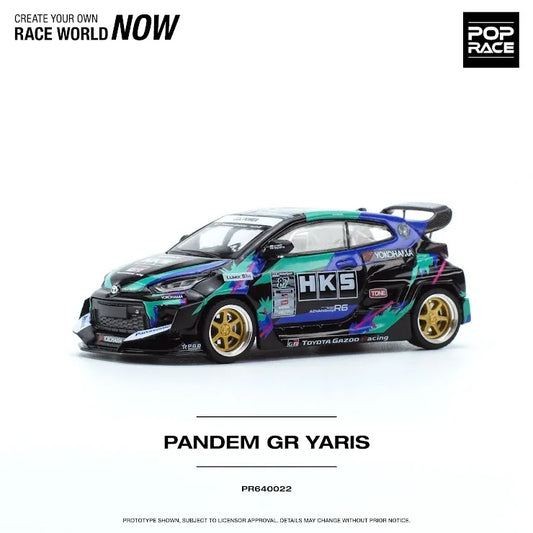 POP RACE 1/64 PANDEM GR YARIS