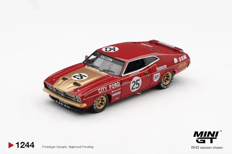 Mini GT #1244-R Ford XB Falcon GT #25 1975 Bathurst 1000 Australia Exclusive-Mini GT-1:64-Mobile Garage HK