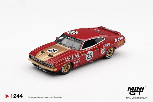 Mini GT #1244-R Ford XB Falcon GT #25 1975 Bathurst 1000 Australia Exclusive