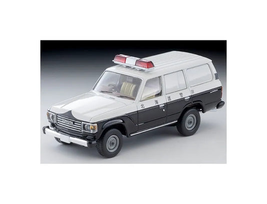 Tomica Limited Vintage Neo LV-N371a Toyota Land Cruiser 60 Patrol Car (Hokkaido Police)