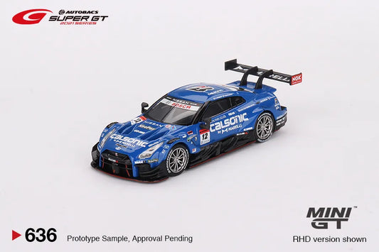 MINI GT #636 Nissan GT-R Nismo GT500 #12 Team Impul 2021 SUPER GT SERIES