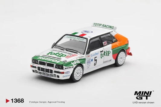 Mini GT #1368 Lancia Delta HF Integrale Evoluzione #5 1993 Rallye Monte-Carlo