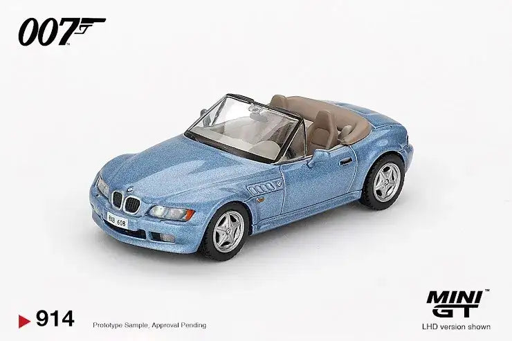Mini GT Mini GT #914 BMW Z3 "GoldenEye" James Bond 007 1:64