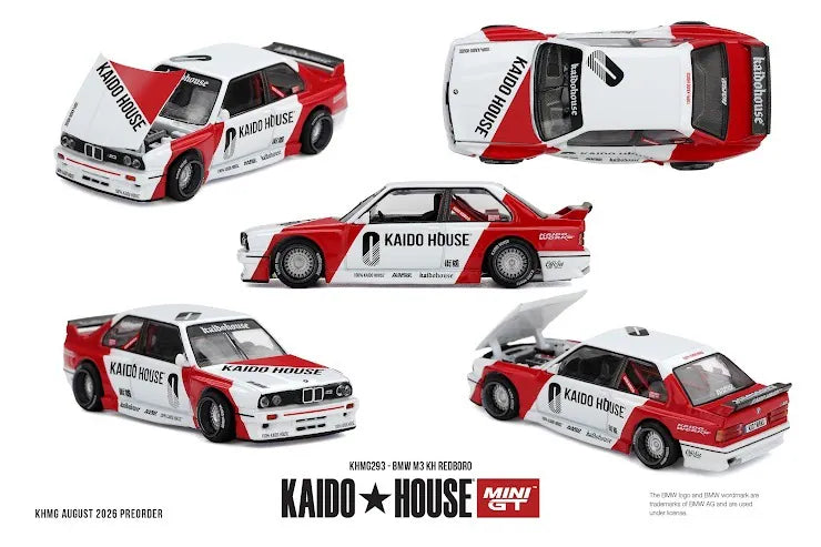 Kaido House x Mini GT #293 BMW M3 KH Redboro