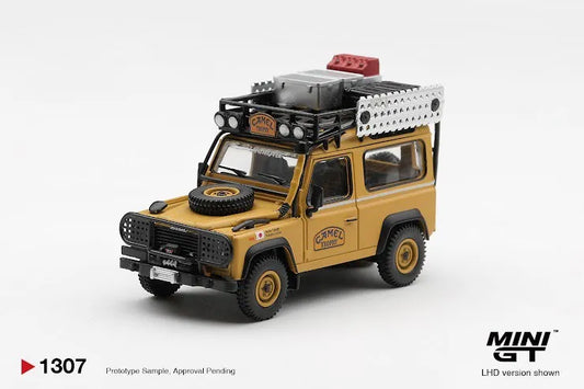 MINI GT #1307 Land Rover Defender 90 1985 Camel Trophy Borneo Team Japan-Mini GT-1:64-Mobile Garage HK