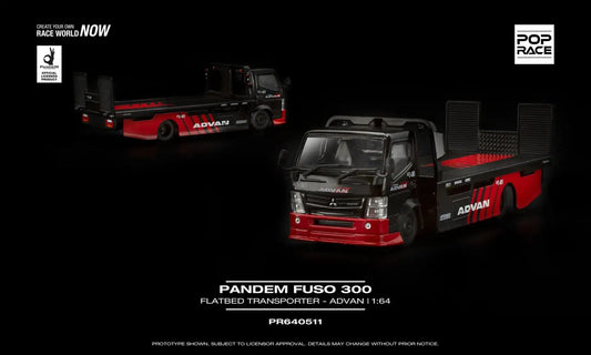 POPRACE PANDEM FUSO 300 FLATBED TRANSPORTER ADVAN
