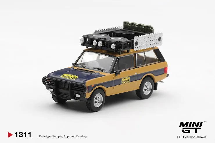 MINI GT #1311 Range Rover 1981 Camel Trophy Sumatra N.Sudmann & F.Hofmann
