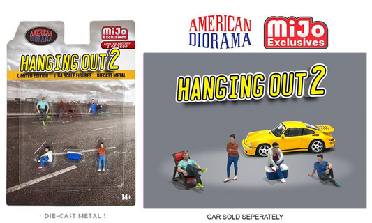 American Diorama 1:64 Figure Set - HANGING OUT 2