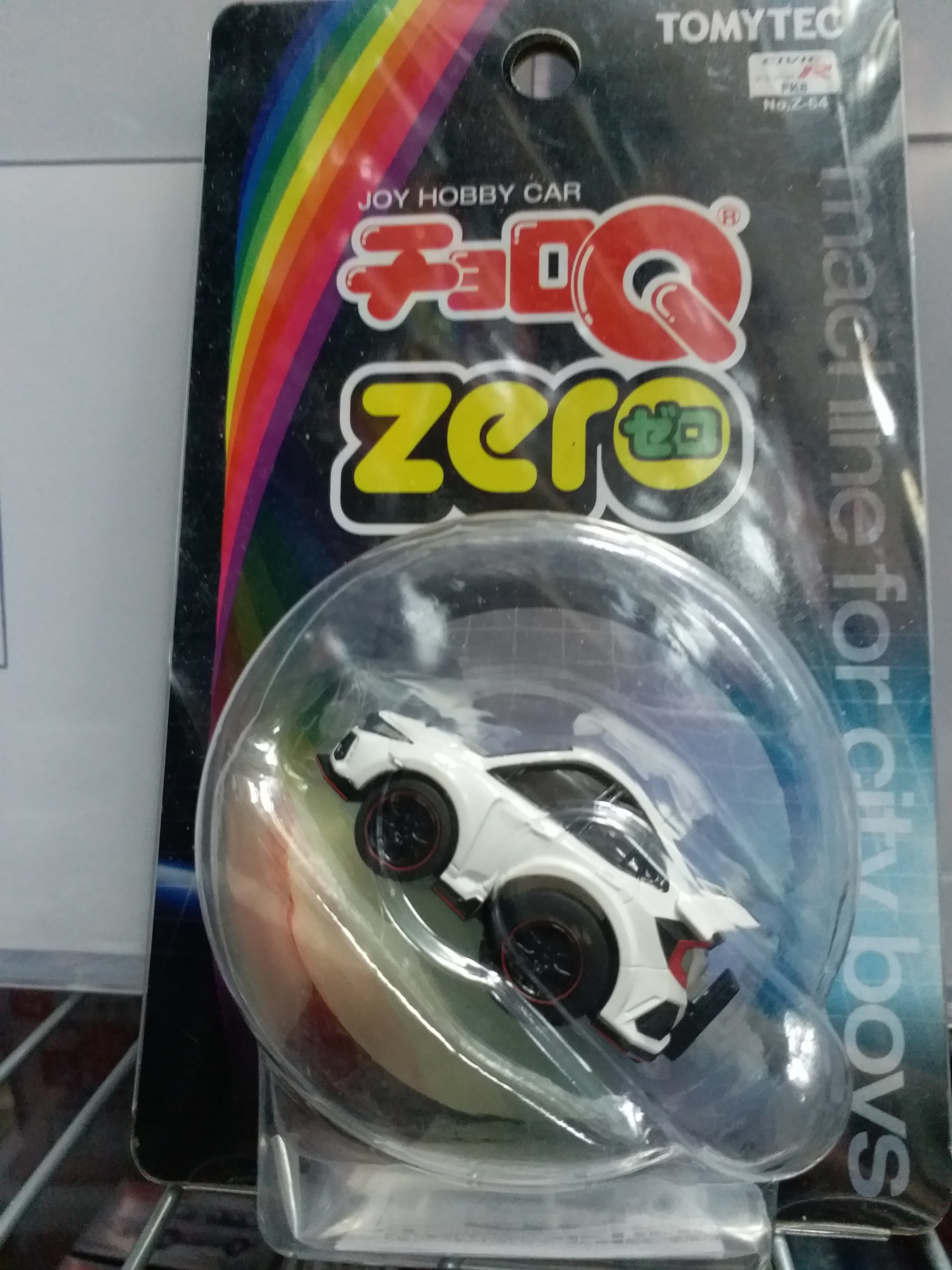 Tomytec Choro Q Zero Z-64a Civic Type R (FK8) (white Tomytec Choro Q Zero Z-64a Civic Type R (FK8) (white