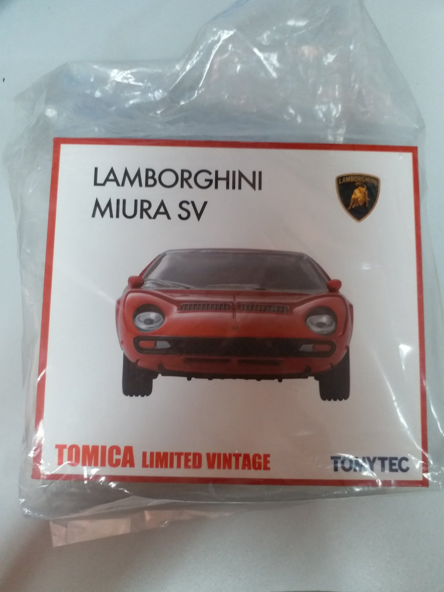 Tomica Limited Vintage Neo LV-N Lamborghini Miura SV (Red)