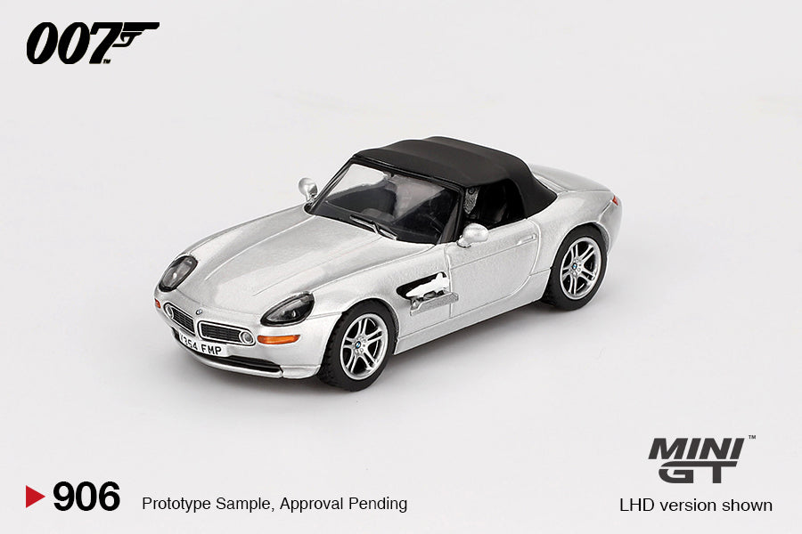 Mini GT 1:64 Scale #906 BMW Z8 "The World Is Not Enough" 007