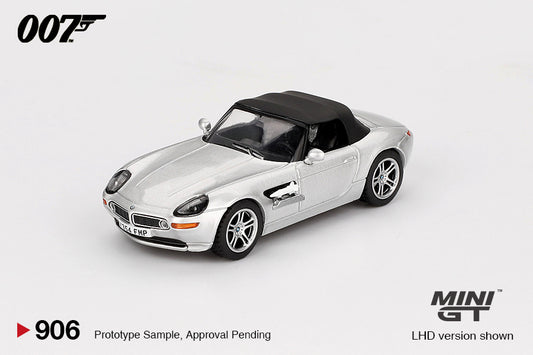 Mini GT 1:64 Scale #906 BMW Z8 "The World Is Not Enough" 007