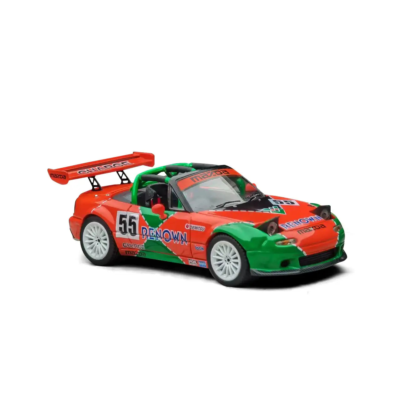 LIOMIO64 1:64 Mazda Roadster Touring Car #55 Renown – Mobile Garage HK