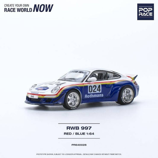 Pop Race 1:64 Scale RWB 997 (Rothmans)