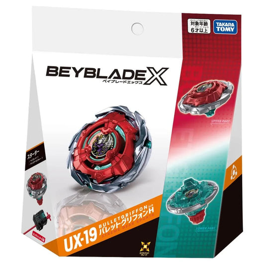 BeybladeX Starter UX-19 Bullet Griffon H-Takara Tomy-Beyblade X-Mobile Garage HK