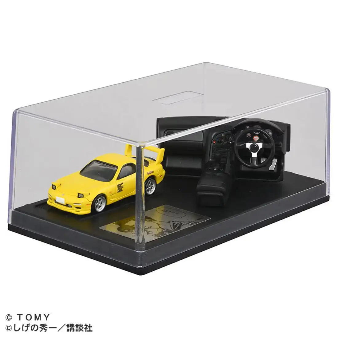 Tomica Premium Unlimited STEERING VIEW Initial D FD3S RX-7 (Volume 1)