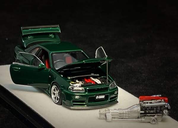 PGM X One Model 1:64 Scale Nissan Skyline GTR R34 Nismo Z Tune