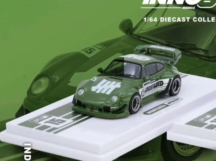 Inno64 1:64 Scale 993 RWB UNDEFEATED Indonesia Diecast Expo IDE-XII