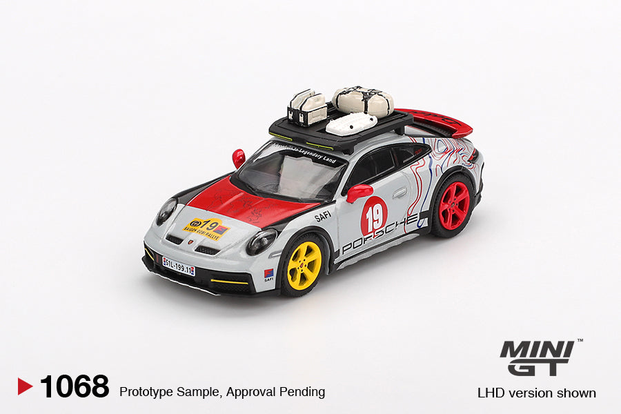 Mini GT 1:64 Scale Porsche 911 Dakar "Uncle Rally" Blister Pack