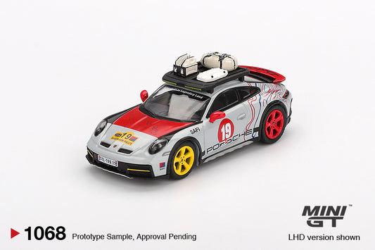 Mini GT 1:64 Scale Porsche 911 Dakar "Uncle Rally" Blister Pack