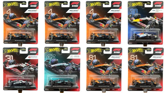 [Shipping included] Hot Wheels 2026 F1 Racing Premium Complete Case of 8