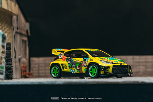Tarmac Works x Tokyo Auto Salon Hong Kong 2025 exclusive Pandem Toyota GR Yaris Toy Story 30th Anniversary
