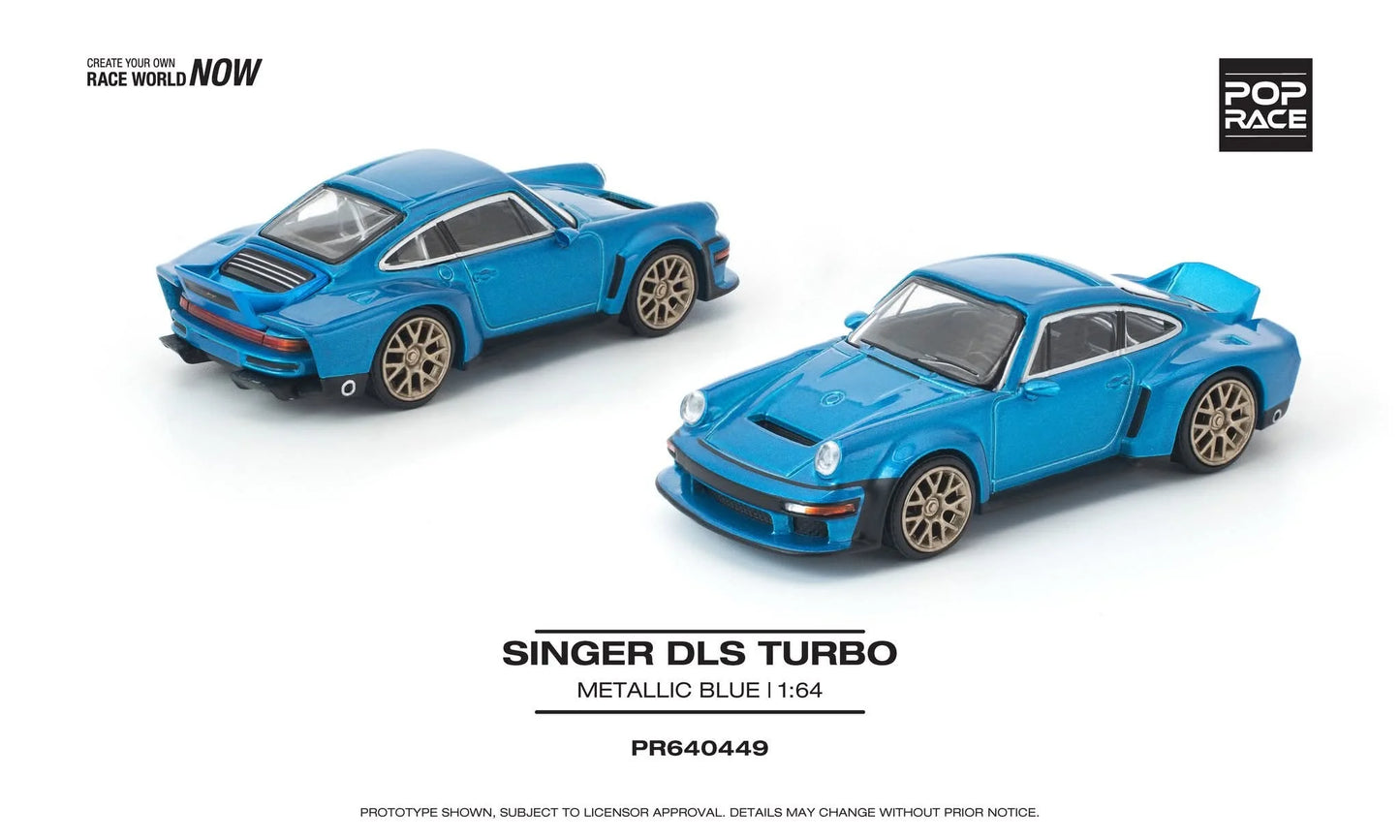 Pop Race Singer DLS Turbo Metallic Blue
