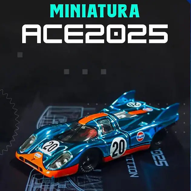 IXO IXO x ACE2025 1:64 Scale Porsche 917 Gulf #20 Brazil Exclusive Edition