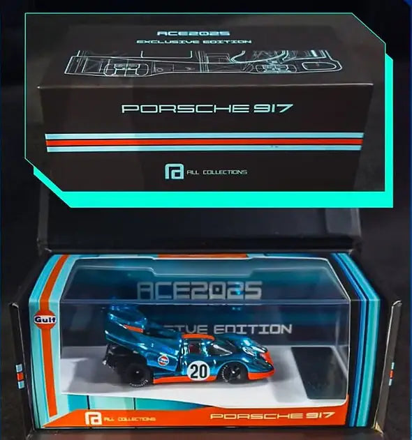 IXO IXO x ACE2025 1:64 Scale Porsche 917 Gulf #20 Brazil Exclusive Edition