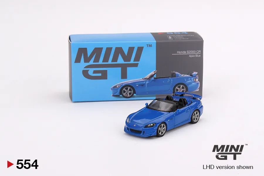 MINI GT #554 Honda S2000 CR Apex Blue