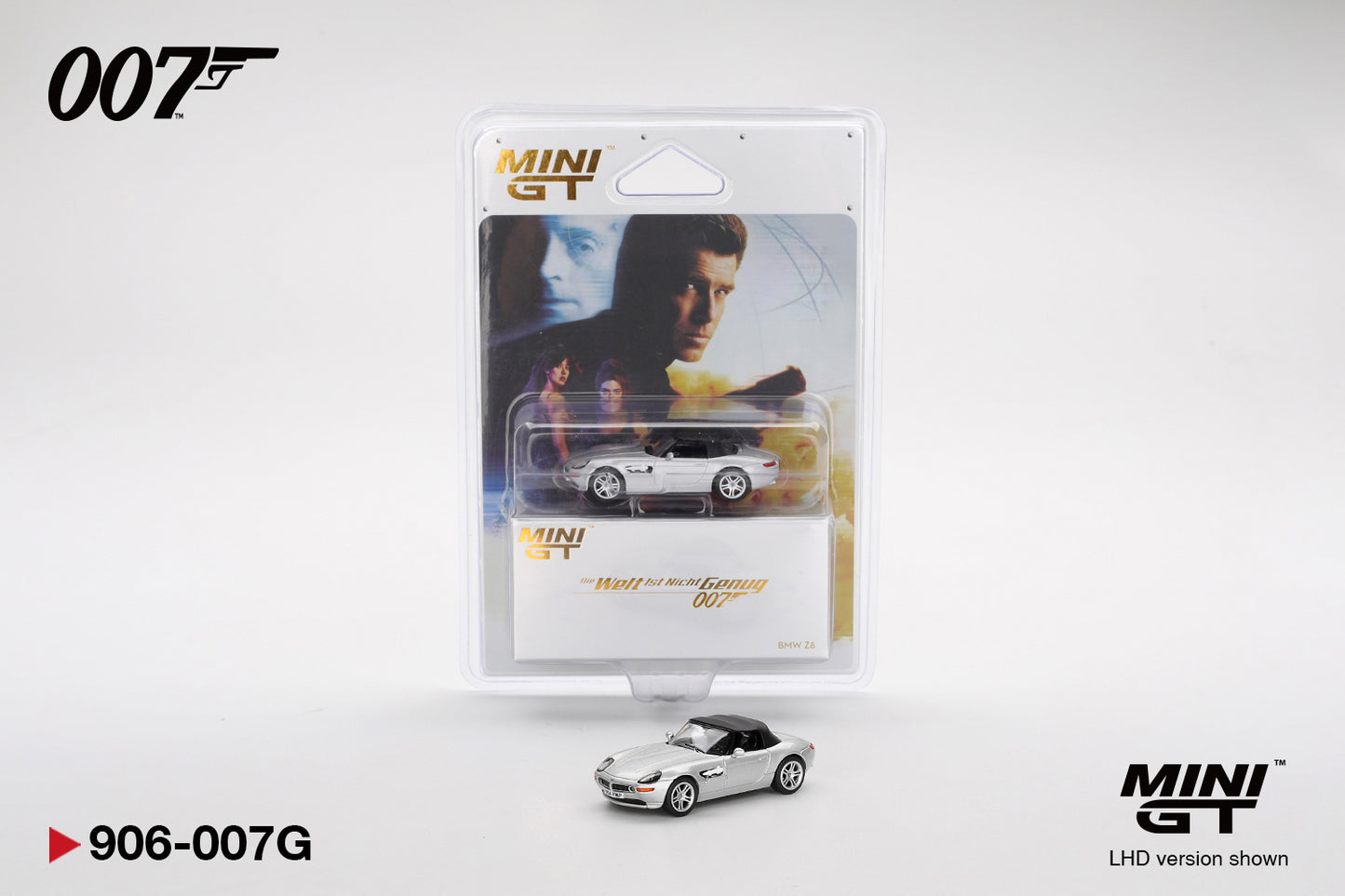 Mini GT 1:64 Scale #906 BMW Z8 "The World Is Not Enough" 007