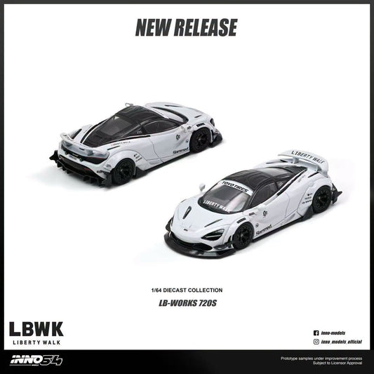 Inno64 LB-WORKS McLaren 720S White