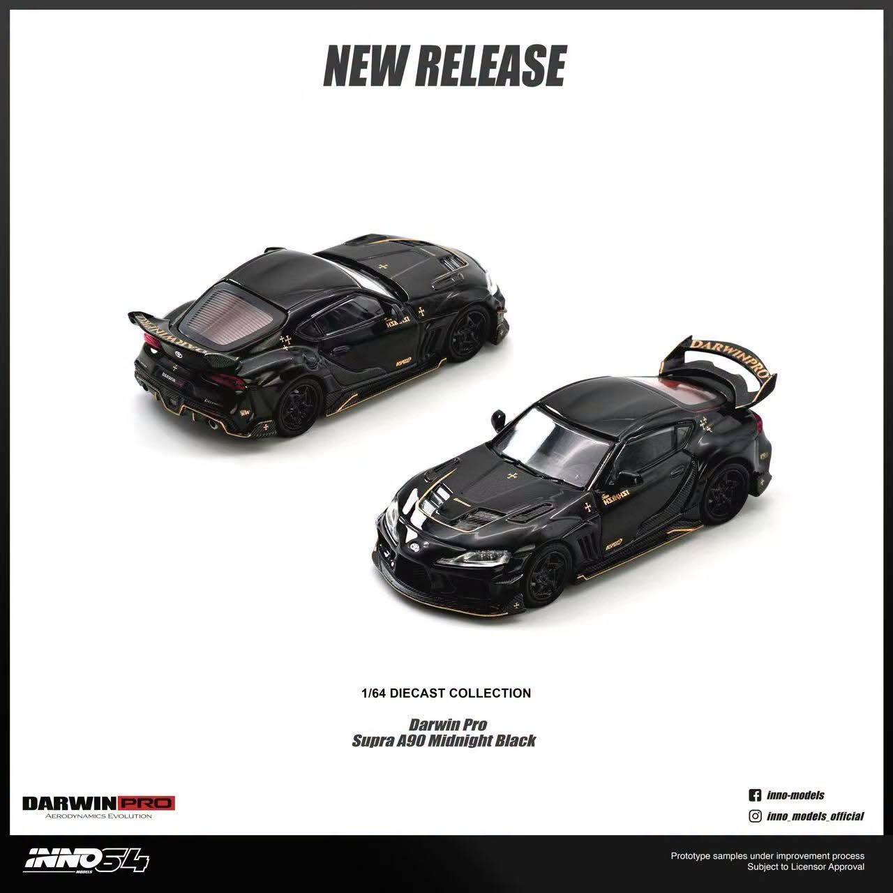 Inno64 LB-WORKS McLaren 720S White 1:64 Diecast