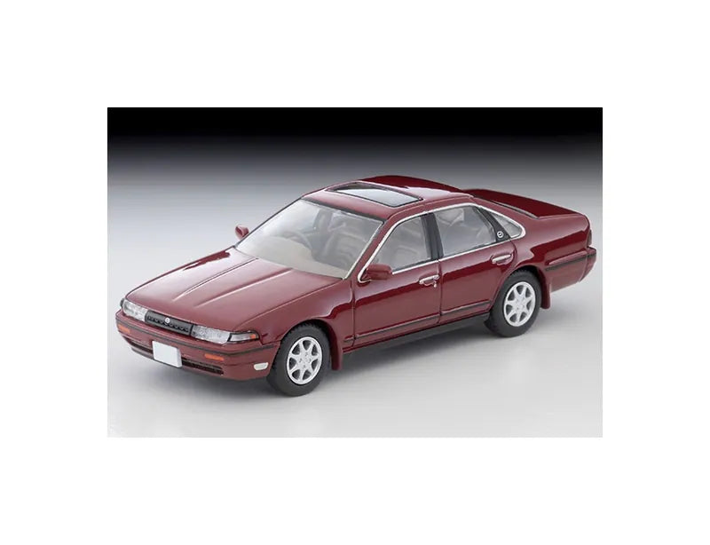 Tomica Limited Vintage Neo LV-N319d 1991 NISSAN CEFIRO TOWN RIDE N (Wine Red)