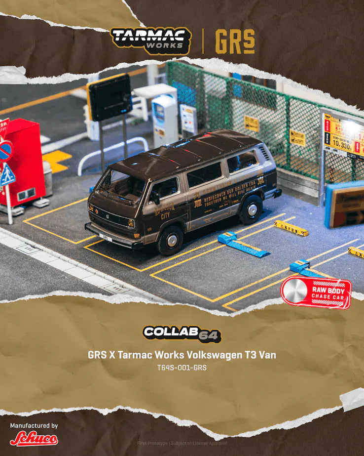 Tarmac Works 1:64 Scale GRS X Tarmac Works Volkswagen T3 Van