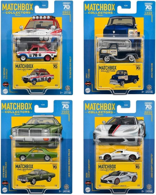 2023 GBJ48 953T Matchbox Collectors complete set of 4