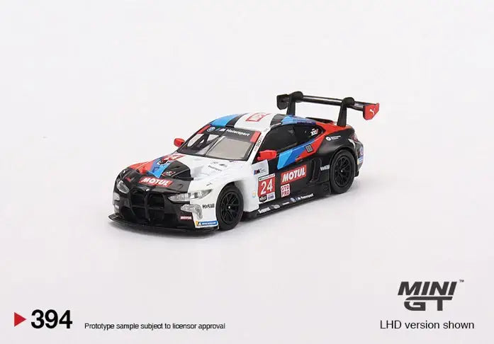 Mini GT #394 1/64 BMW M4 GT3 #24 2022 IMSA Daytona 24 Hrs – Mobile
