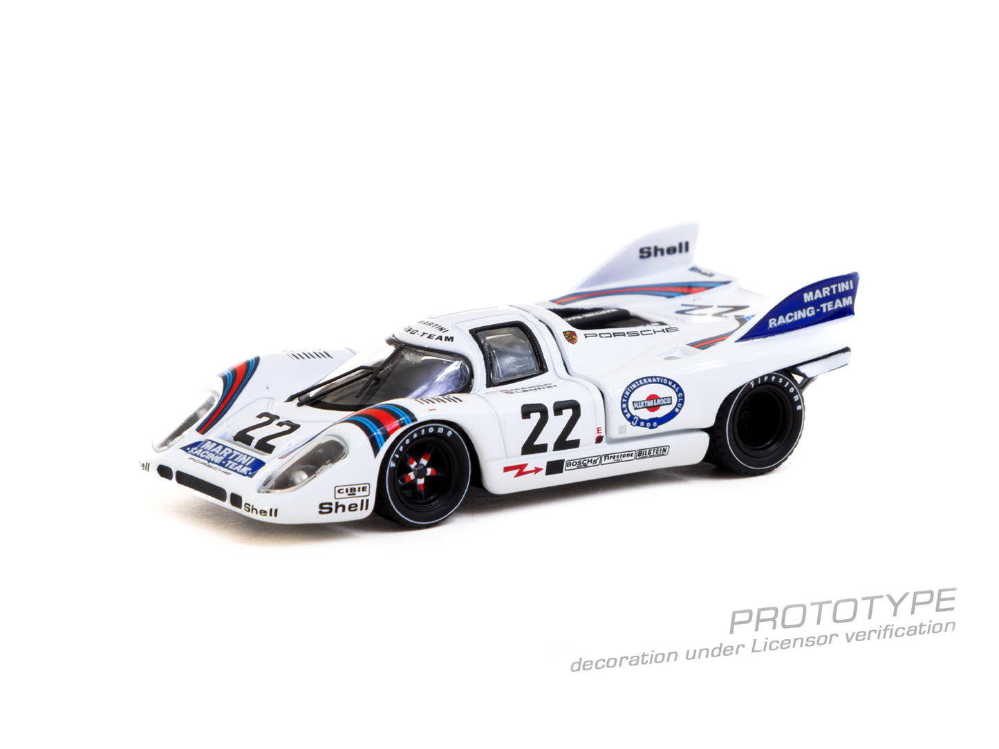 Tarmac Works X Curitiba64 1:64 Scale Porsche 917 KH 24h Le Mans 1971 Winner #22 CWB64-002-LMW22