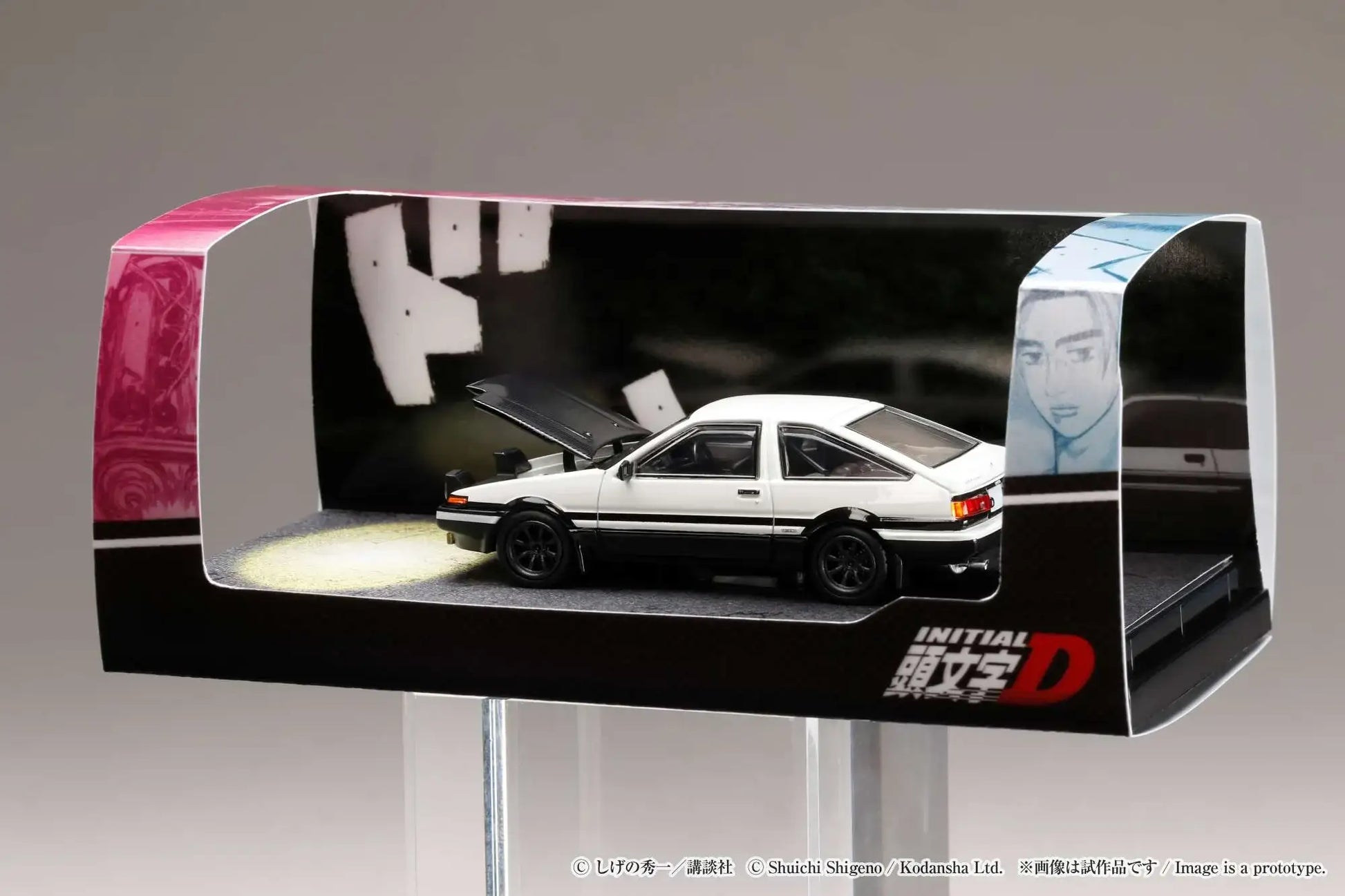 Hobby Japan Initial D 1/64 Toyota SPRINTER TRUENO (AE86) FINAL VERSION ...
