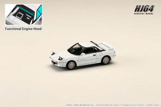 Hobby Japan 1/64 Toyota MR2 1600G-LIMITED SUPER CHARGER 1986 White