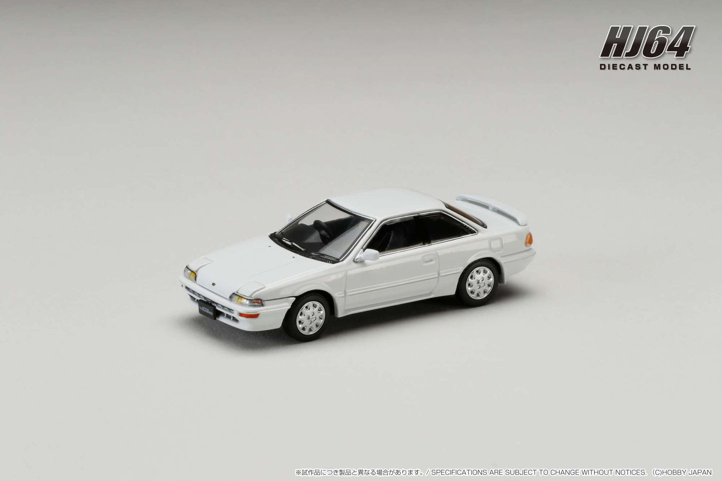 Hobby Japan 1:64 scale Toyota SPRINTER TRUENO GT APEX AE92 White