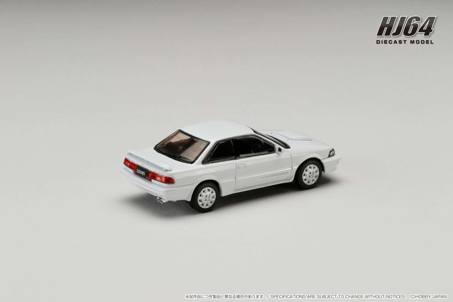 Hobby Japan 1:64 scale Toyota COROLLA LEVIN GT-Z AE92 White