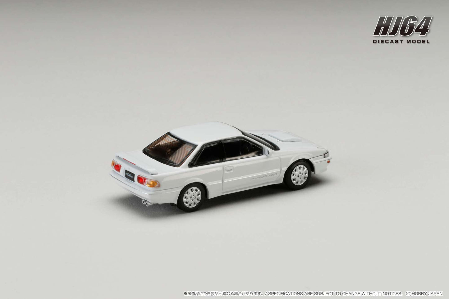 Hobby Japan 1:64 scale Toyota SPRINTER TRUENO GT-Z AE92 White