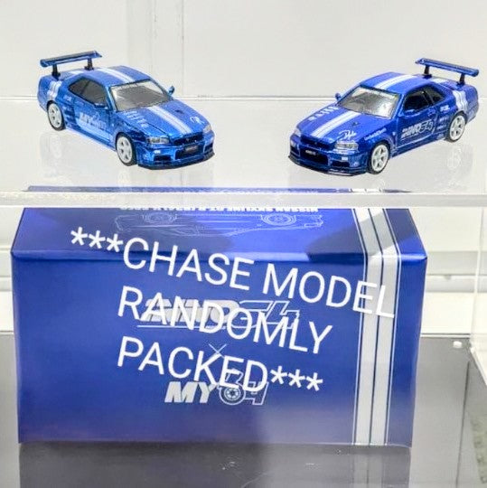 Inno64 イノモデル R34 東京オートサロンKL CHASE+NORMAL Inno64