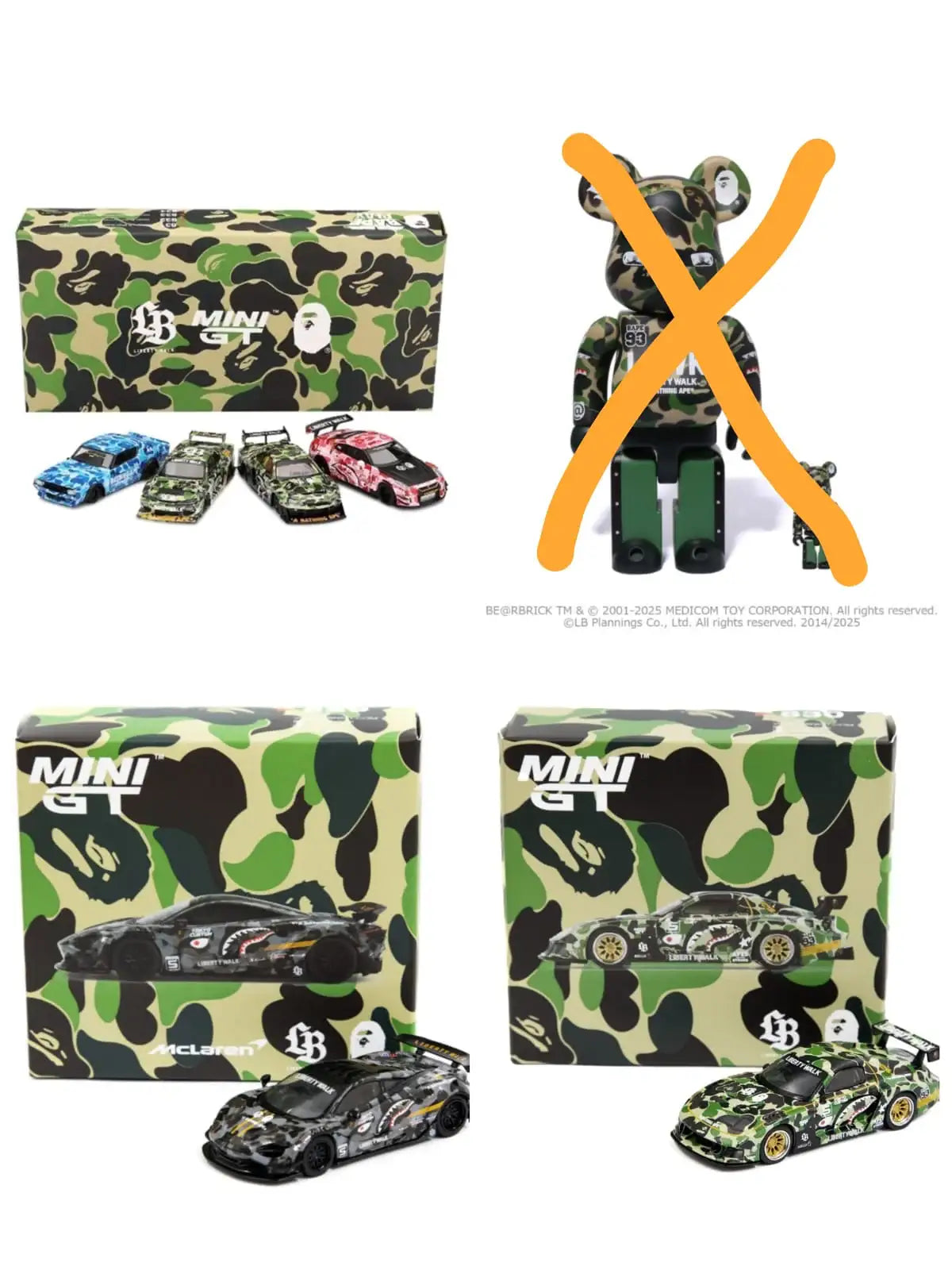 Mini GT x LBWK X BAPE Tokyo Auto Salon 2025 Nissan 6pc Set – Mobile ...