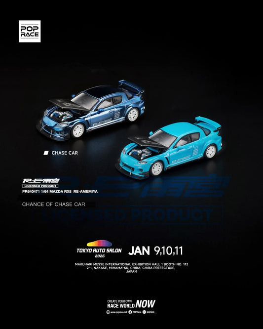 Pop Race X Tokyo Auto Salon 2026 Mazda RX8 RE-Amemiya