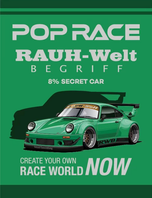 Pop Race 1:64 Scale China HEC Event Exclusive RWB