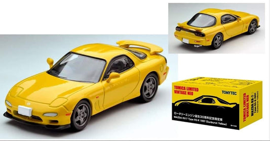 Tomica Limited Vintage Neo Mazda RX-7 FD3S Sunburst Yellow Hong Kong Exclusive Scale 1:64