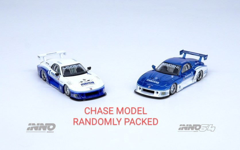 INNO64 x Hong Kong Toycar Salon 2024 1/64 LBWK MAZDA RX7 (FD3S) LB-SUP ...